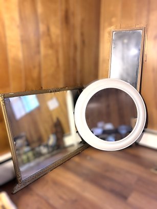 LF/ 3pcs - Vintage And Modern Mirror Lot