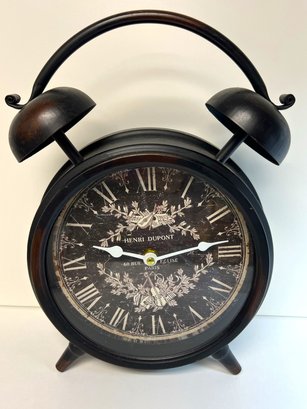 Henri Dupont Desk, Shelf Or Mantle Clock
