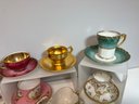 Vintage Teacup Bundle - 14 Matched Sets, 3 Teacups, 4 Saucers - Some Germany, Dresden, Limoges, Haviland...