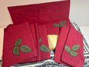 Table Linen Bundle - 50x88 Tablecloth, Napkins, Placemats - Pier 1 Imports And More