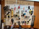 BL/ Fabulous Work Table & Assorted Tool Lot - Stanley, Craftsman, Husky & Loads More