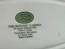 3 Servers - Spode Pumpkin Dahlia Bowl & 2 Portmeiron The Botanic Garden England Oval Platters