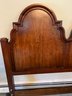 MB/ Gorgeous Vintage Wood King Size Headboard W 3 Wood Arches
