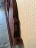 MB/ Gorgeous Vintage Wood King Size Headboard W 3 Wood Arches