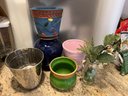 K/ 6 Pc Assorted Planter & Vase Bundle