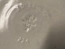 K/ 7 Pc Assorted Ceramic Bowls Platters - Evandale Bee Motif Platter, Green Shallow Bowl Poole Pottery Etc
