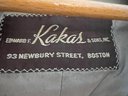 E/ Lovely Vintage Fur Stole W Side Pockets By Edward E Kakas & Sons Newbury St Boston & Vintage Gloves