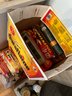 K/ Fireplace Log Lot - - Duraflame Logs, 2 Carriers Of Wood, Chimney Cleaner & Creosote Logs, Boxed Matches...