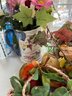 FR/ Pretty Faux Florals Veggies & Fruit Bundle - Decor Pieces