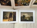 FR/ 10 Unframed Prints - 5 Clara Peeters, Theodore Rousseau, Pablo Picasso, 3 Rembrandt Harmensz