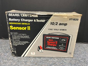 AN/CR189 Box - Sears/Craftsman Sensor II Battery Charger And Tester - Model 971820