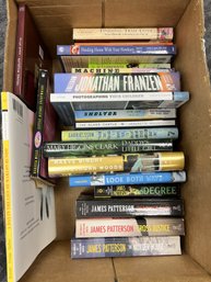 C/ Box Of Assorted Books - Fiction, Nonfiction - Various Ages And Demographics