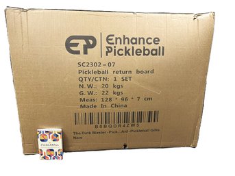 C/ 2pcs - New In Box: Dink Master 'enhance' Pickleball Return Board And Pickleball Book