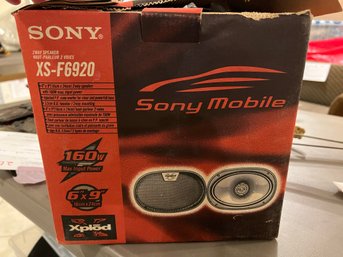 BR/ Boxed Sony Mobile 2 Way Speakers XS-F6920