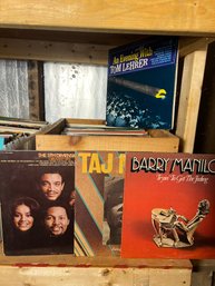 C/ Box 40plus Pcs - Record Collection #1 - Mixed Folk, Classic 50's & 60's, Crooners Etc