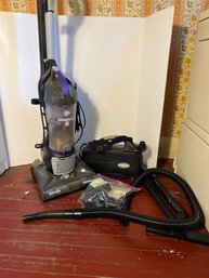 WD/ 2 Vacuums: Oreck Shoulder Canister Vac And Dirt Devil Power Max Upright