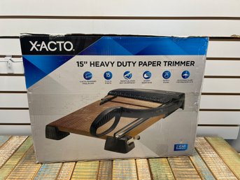 CRA4/RER: X-Acto 15' Heavy Duty Paper Trimmer