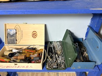 C/ 3boxes - Screwdriver And Sockets Lot