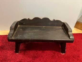 C/ Small Wooden Bench