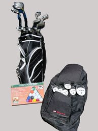 G/ 3 Pcs - Adams Golf Idea Women's Golf Clubs With Bag, Head Covers And More
