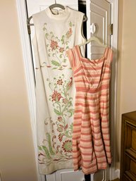 3B/ 2pcs - Vintage Sleeveless Dresses