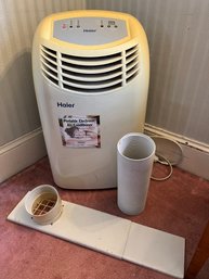 B3A/ Haier Portable Rolling Room Air Conditioner W Window Hose & Spacer Model #HPEO7XC6