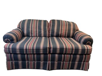 CR/F - Multi Color Striped Very Comfy Love Seat