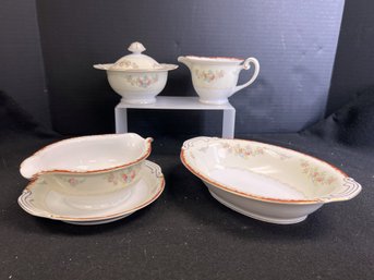 SF/ 4pcs - 'Sone' Vintage Fine China Small Serving Pieces - Occupied Japan