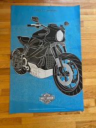 Harley-davidson Poster Dated 2020