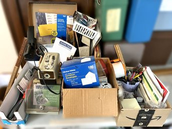 1BR/ Boxes - Office Supplies