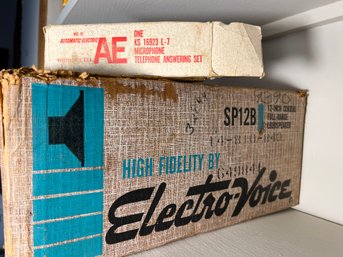 1BR/ 2boxes - Vintage Mystery Electronics