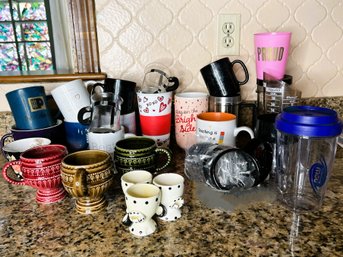 K/ 18 Plus Mugs - Ceramic, Glass, Travel