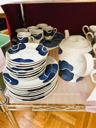 24 Pcs / Nuage 'Toscany' Fine China - Japan