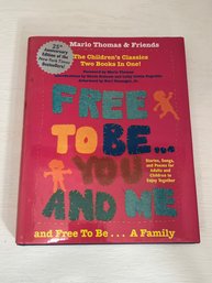 CRQ2/L 'Free To Be You And Me' Signed By Marlo Thomas 1997 25th Anniversary Edition