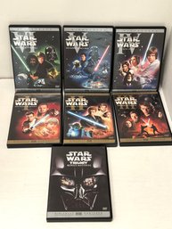 CR/L:  7 Pcs Star Wars DVD Lot