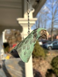 FY/ Bill Rutherford Parrot Bell - Wind Chime: Marked BR - Bill Rutherford 04 #34