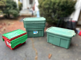 G/ 7pcs - Storage Bin Lot