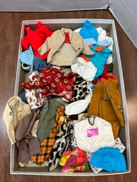 CR/A - Box Vintage Ken Doll Clothes 1950's - 1970's: Very Cool, Mostly Handmade