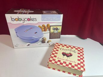 T/ 2pcs - Babycakes Cake Pop Maker And Keepsake Box