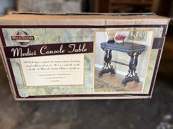 G/ Box - Beautiful Medici Console Table - New In Box