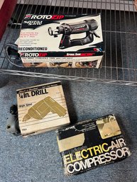 CR/A 3pcs - Vintage Power Tools: Black & Decker, Rotozip, Autobahn