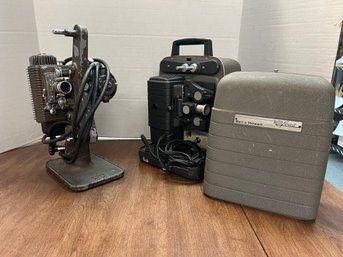 CR/A 2pcs - Vintage Projectors: Bell & Howell And Revere 8