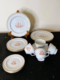 Spode 'trade Winds' Dinnerware Setting For 4 - Gorgeous!!