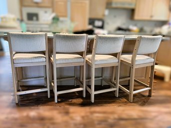 K/ 4pcs - Counter Height Kitchen Island Chairs