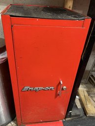G/ Snap-On Left Opening Door Side Cabinet - Has 3 Drawers 1 Shelf W All Contents Inside