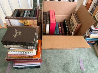 2H/ 2boxes Plus - Large Collection Of Books On Waterfowl, Quail, Grouse And Other Assorted Birds