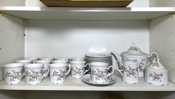 K/ 27pcs - Selfmann Weiden Bavaria, W. Germany Tea Set