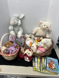 CR/A - Easter And Spring Theme Stuffies And Children's Books Etc
