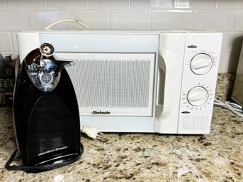 K/ 2pcs - Chefmate Microwave, Hamilton Beach Electric Can Opener