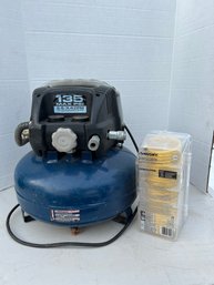 G/ 2pcs: Campbell Hausfeld 6 Gallon Air Compressor With Accessory Kit